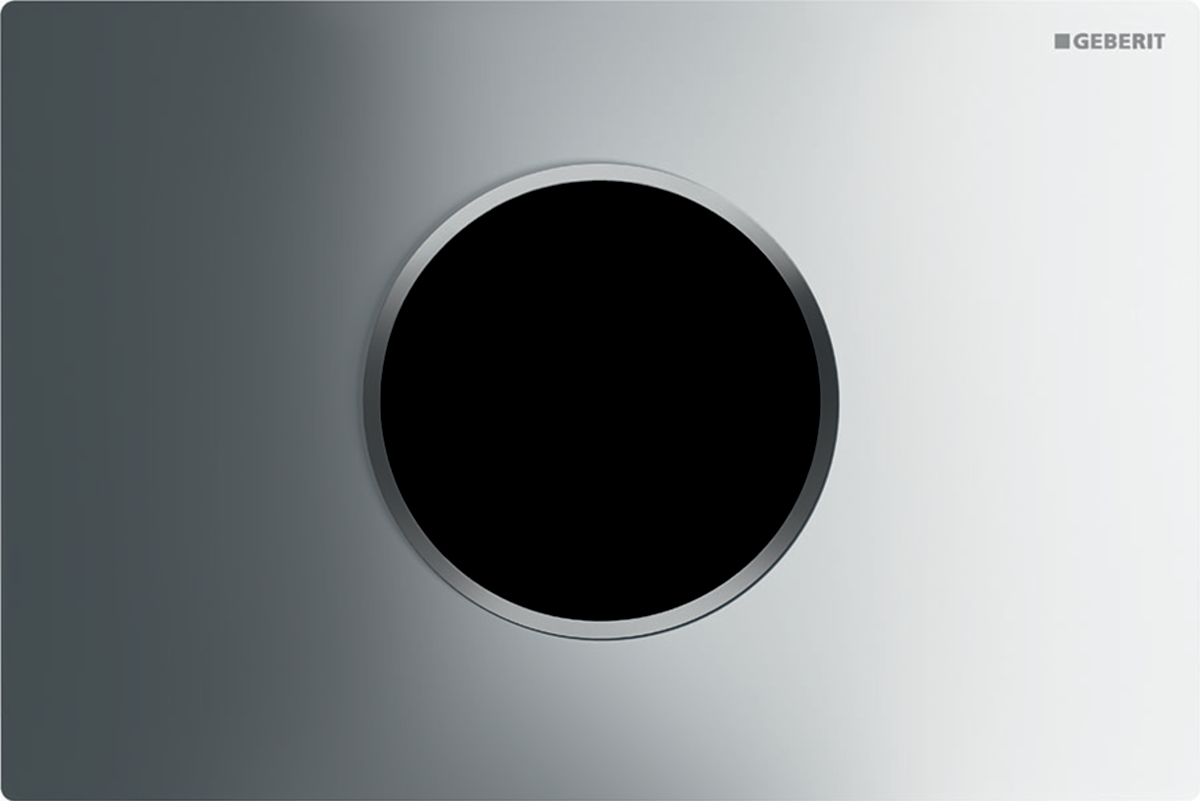 Geberit Sigma Betätigungsplatte für Toilette glänzender Chrom-mattchrom 115.907.KH.6