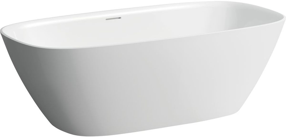 Laufen Ino Freistehende Badewanne 170x75 cm oval weiß H2313020000001