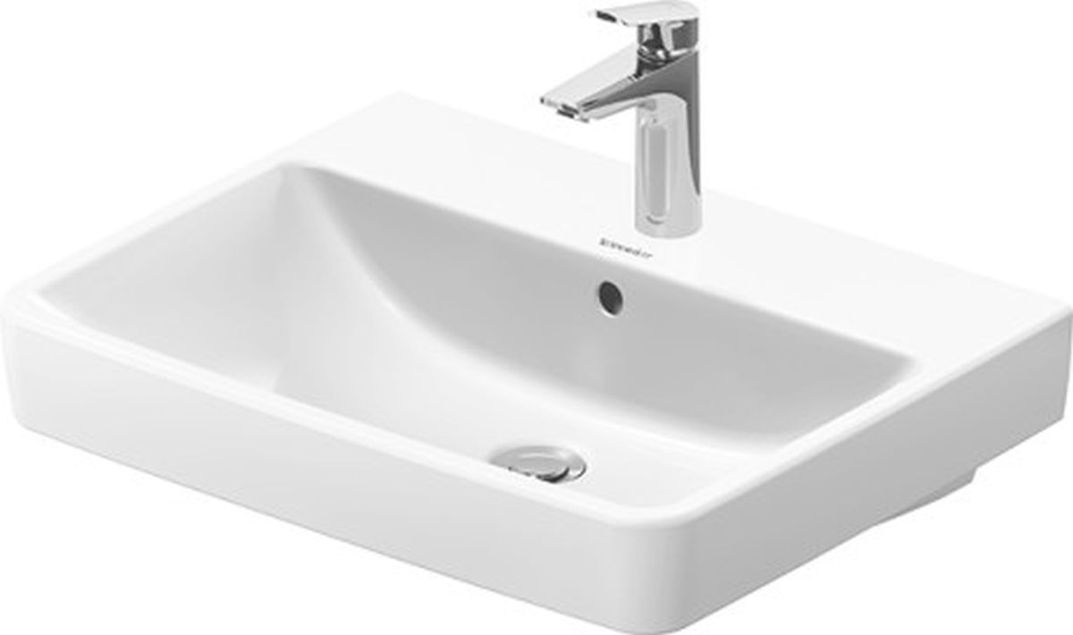 Duravit No. 1 Waschbecken 60x46 cm rechteckig Möbel weiß 23756000002