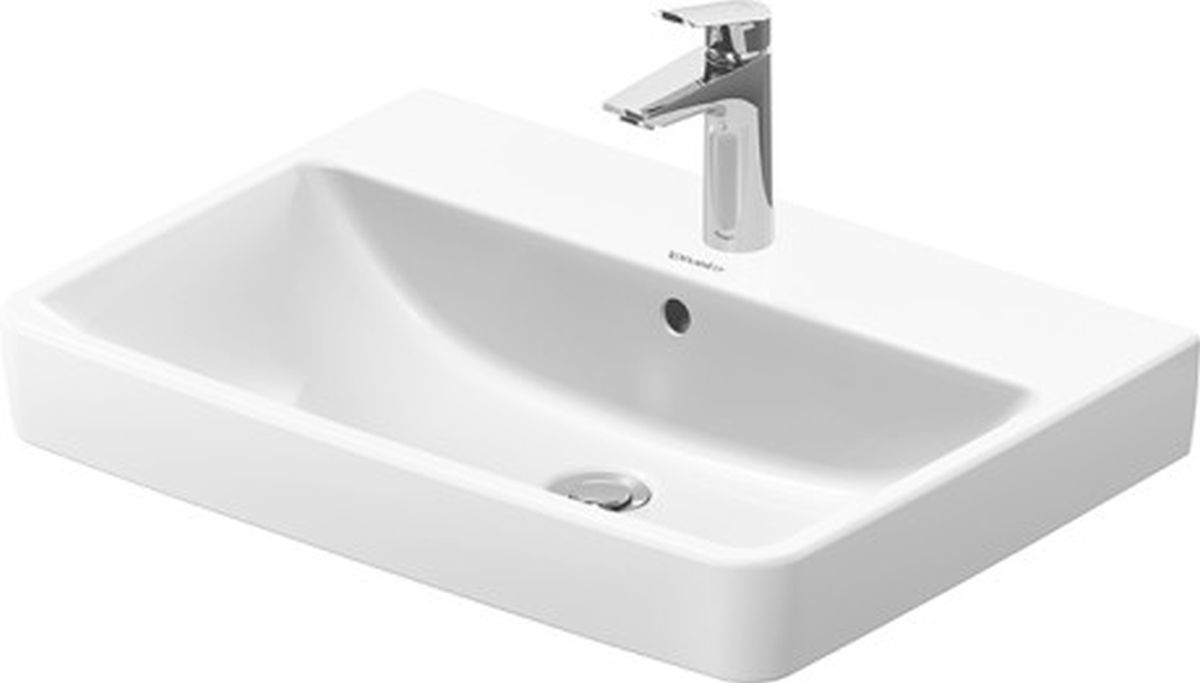 Duravit No. 1 Waschbecken 65x46 cm rechteckig Möbel weiß 23756500002
