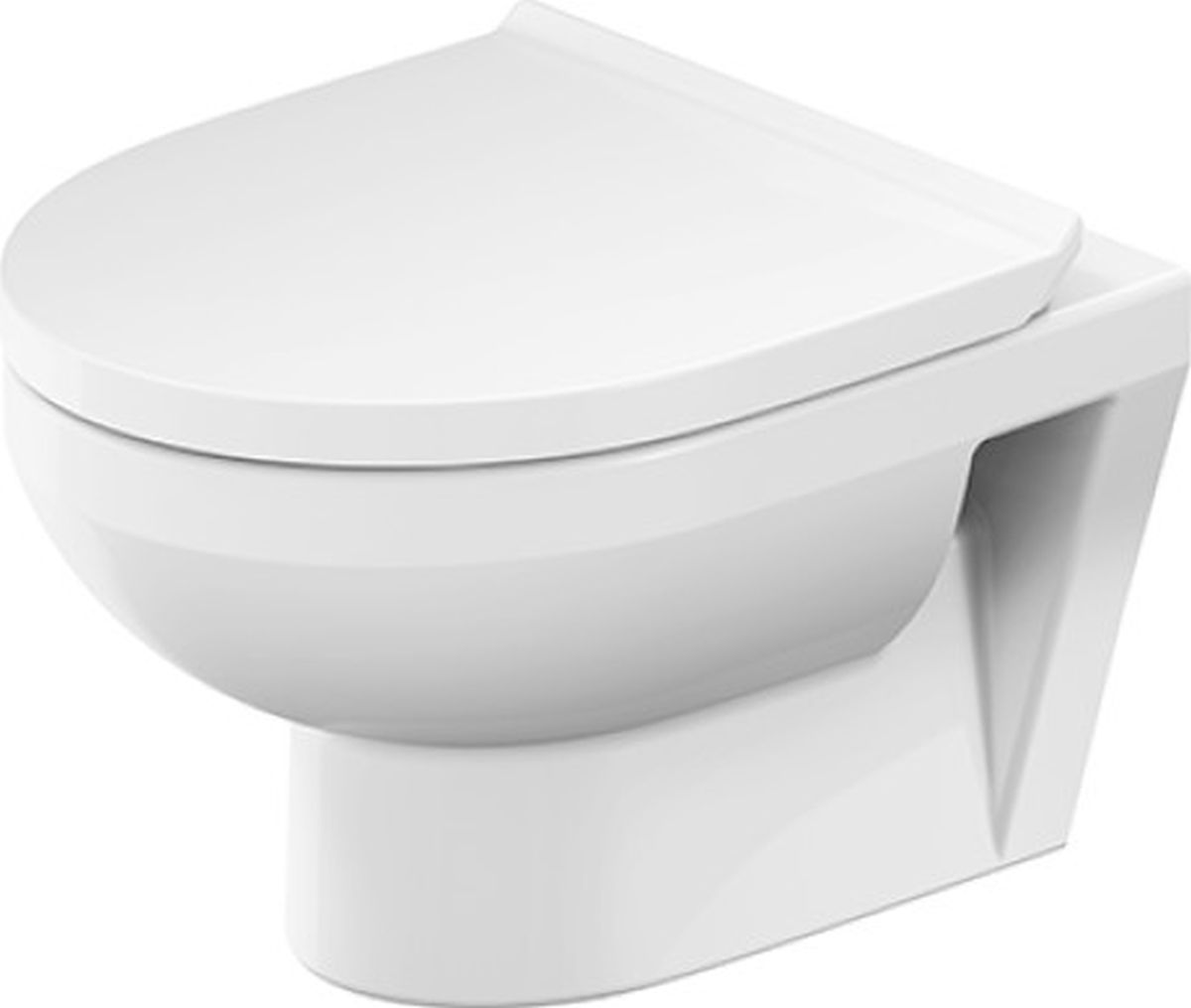 Duravit No. 1 WC-Becken hängend Spülrandlos weiß 25750900002