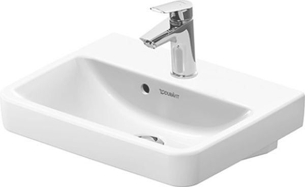 Duravit No. 1 Waschbecken 45x35 cm rechteckig Möbel weiß 07434500002