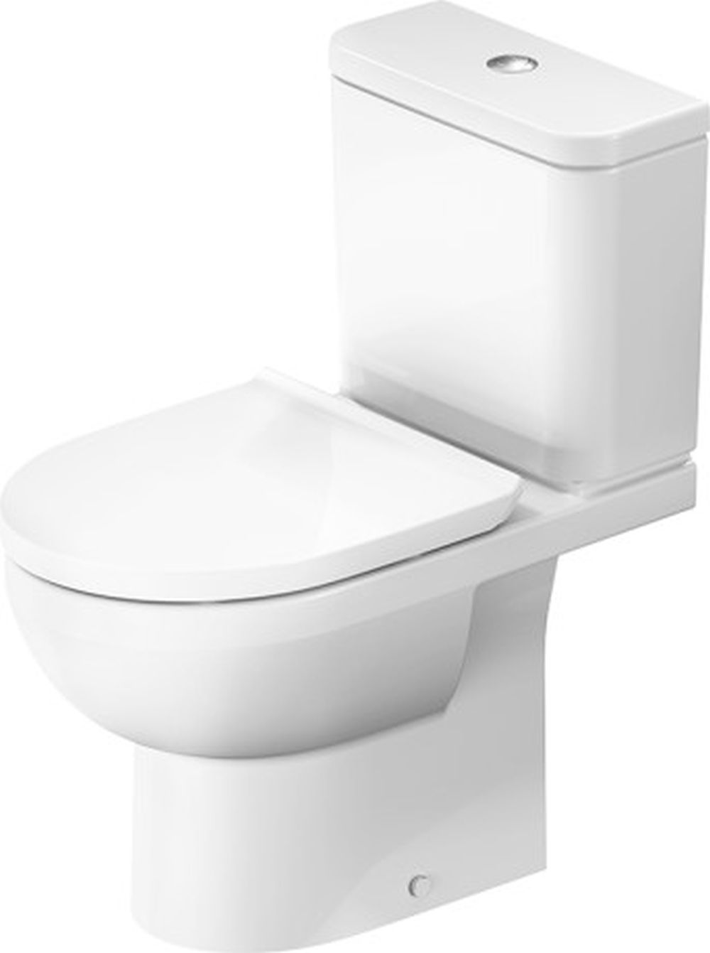 Duravit No. 1 Kompakte Toilettenschüssel weiß 21830900002