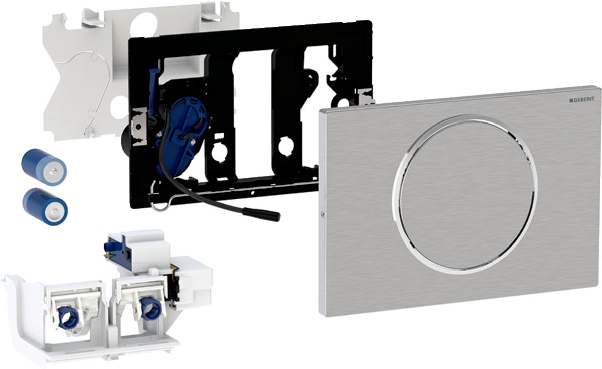 Geberit Sigma Betätigungsplatte für Toilette stahl 115.869.SN.6
