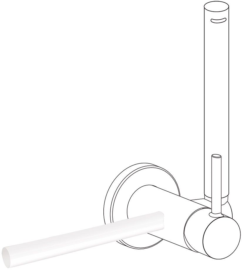 Tres Study Colors Handtuchhalter weiß 03412401BM