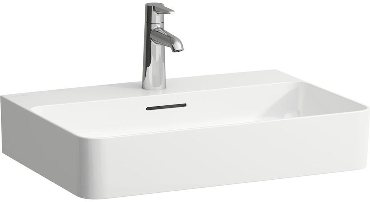 Laufen Val Waschbecken 60x42 cm rechteckig Klassisch-Möbel weiß glanz H8102830001091