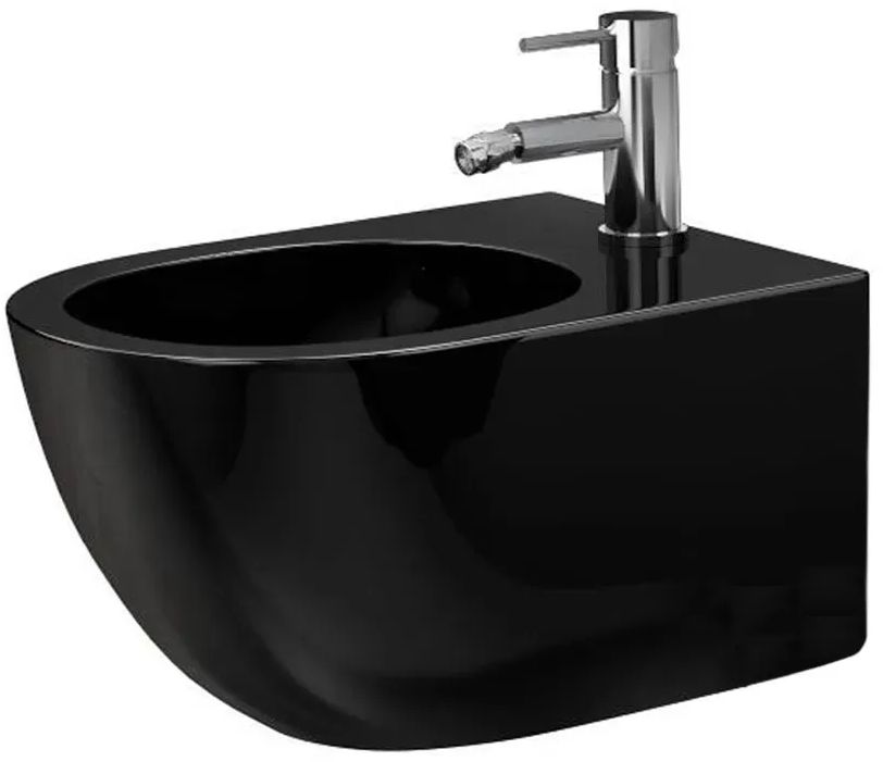 Rea Carlo Mini Bidet hängend schwarz REA-C6380