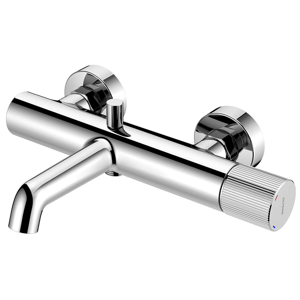 Oltens Hamnes Badewannen- und Duscharmatur Wandmontage chrom 34005100