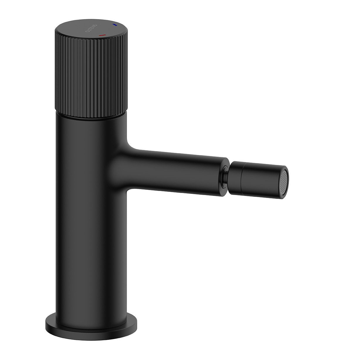 Oltens Hamnes Bidet-Wasserhahn stehend schwarze Matte 31305300
