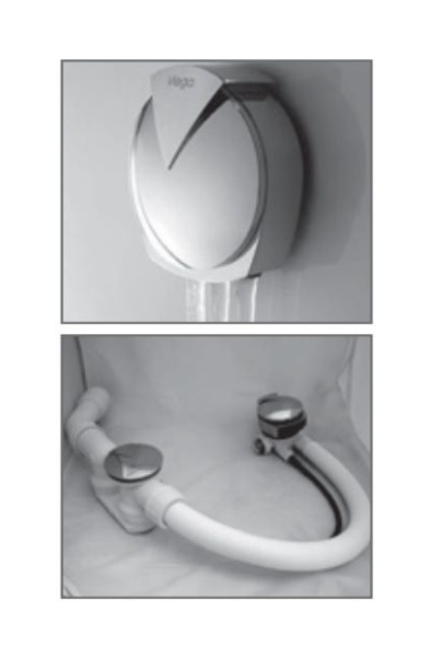 Riho Badewannensiphon chrom 208875