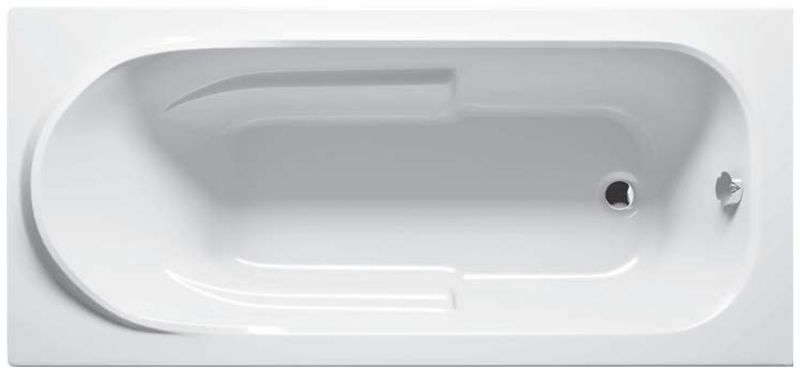 Riho Columbia Rechteckige Badewanne 150x75 cm weiß B002001005