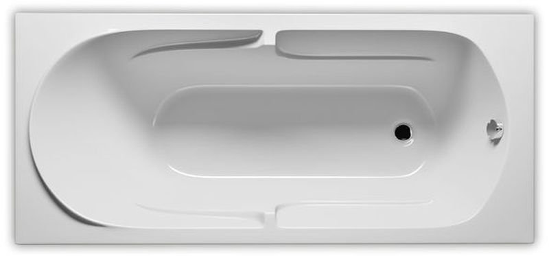 Riho Future Rechteckige Badewanne 170x75 cm weiß B073001005