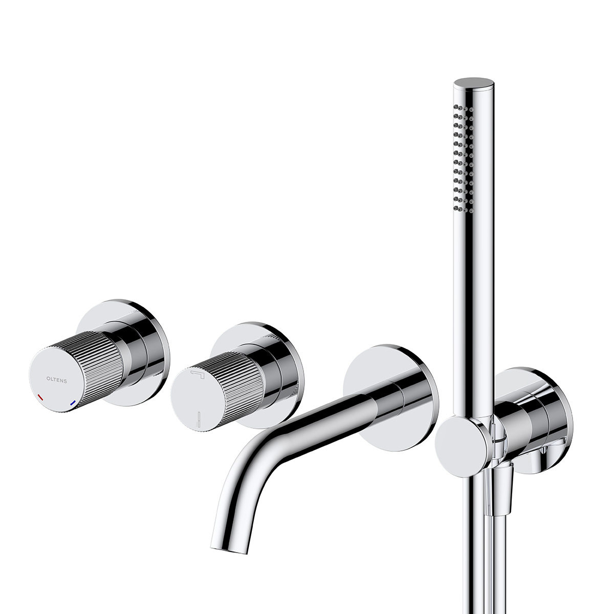 Oltens Hamnes Badewannen- und Duscharmatur Unterputz chrom 34107100