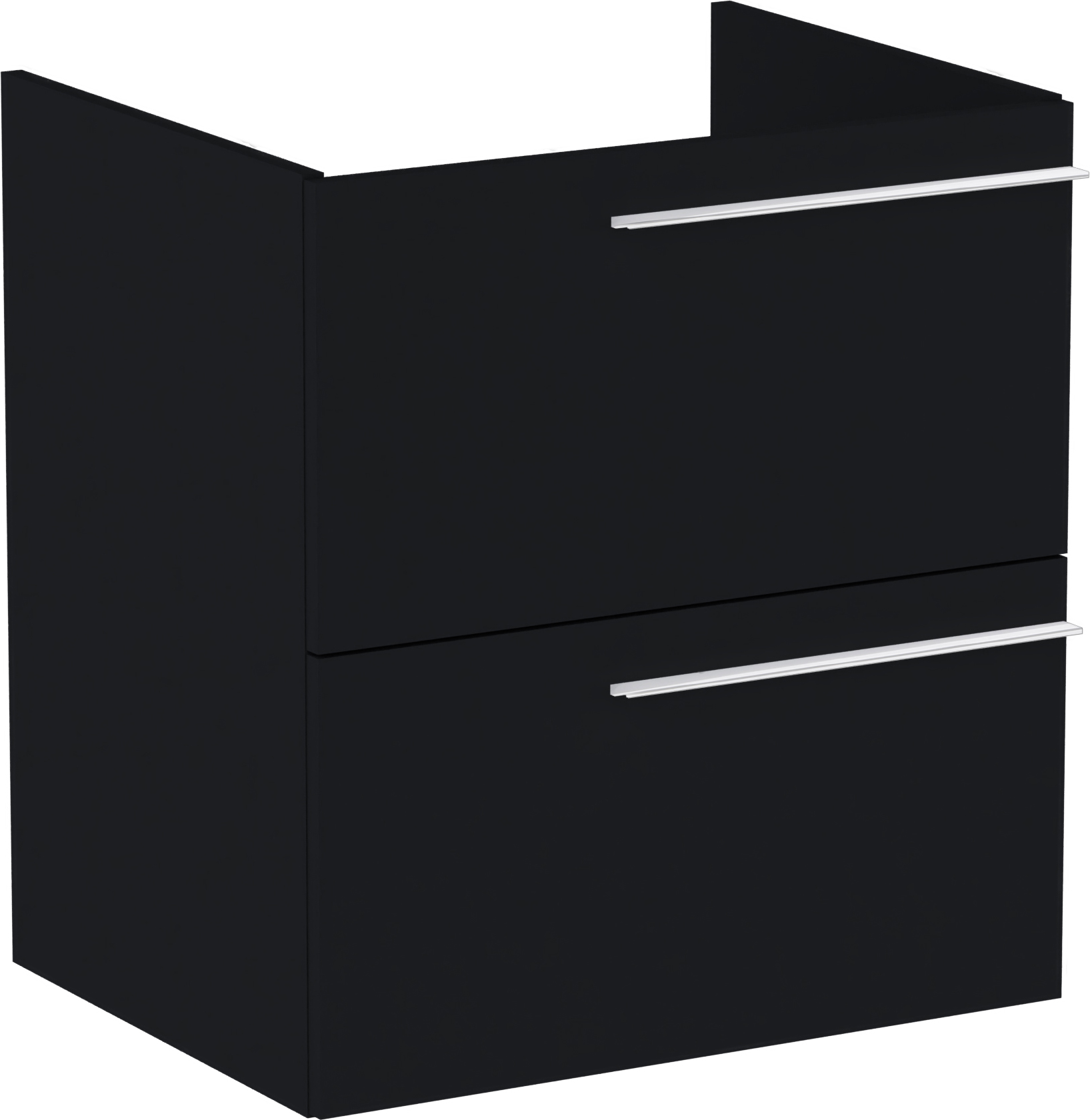 Roca Ella Kabinett 58.5x44.6x63.5 cm Unterschrank hängend schwarz A857769532