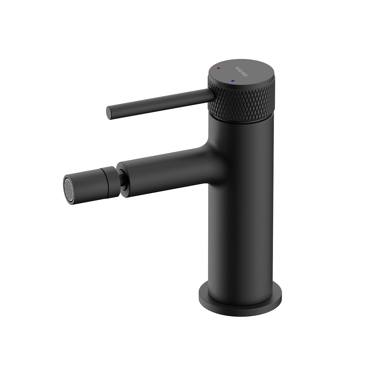 Ksuro 01 Bidet-Wasserhahn stehend schwarz 11000030