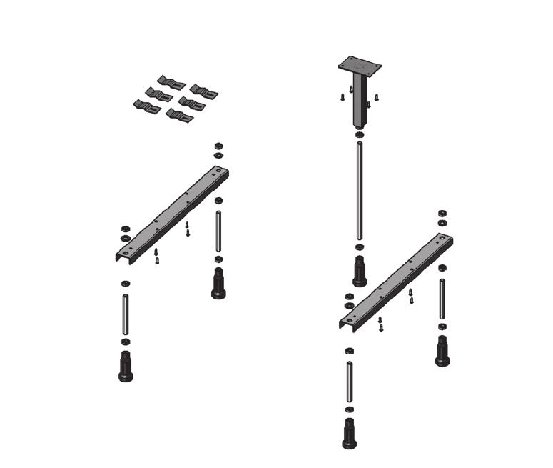 Riho Badewannenbeine 207096