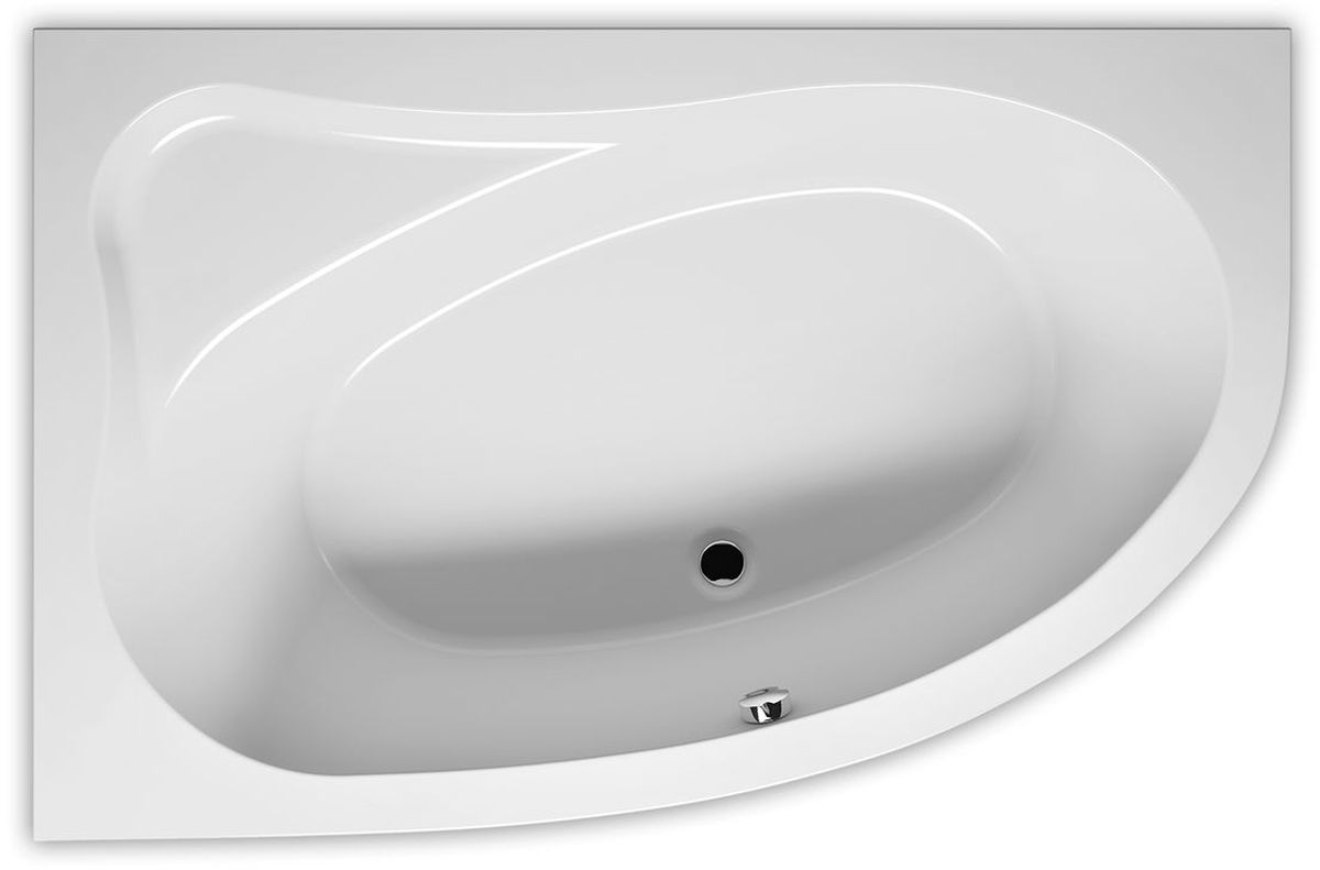 Riho Aryl Eckbadewanne 153.5x100.5 cm rechtsseitig weiß B021001005