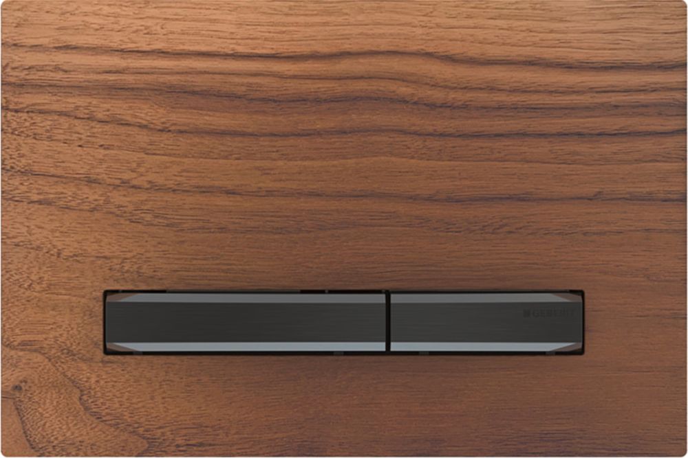 Geberit Sigma Betätigungsplatte für Toilette schwarz 115.671.JX.2