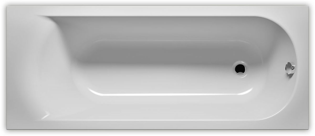 Riho Miami Rechteckige Badewanne 150x70 cm weiß B058001005