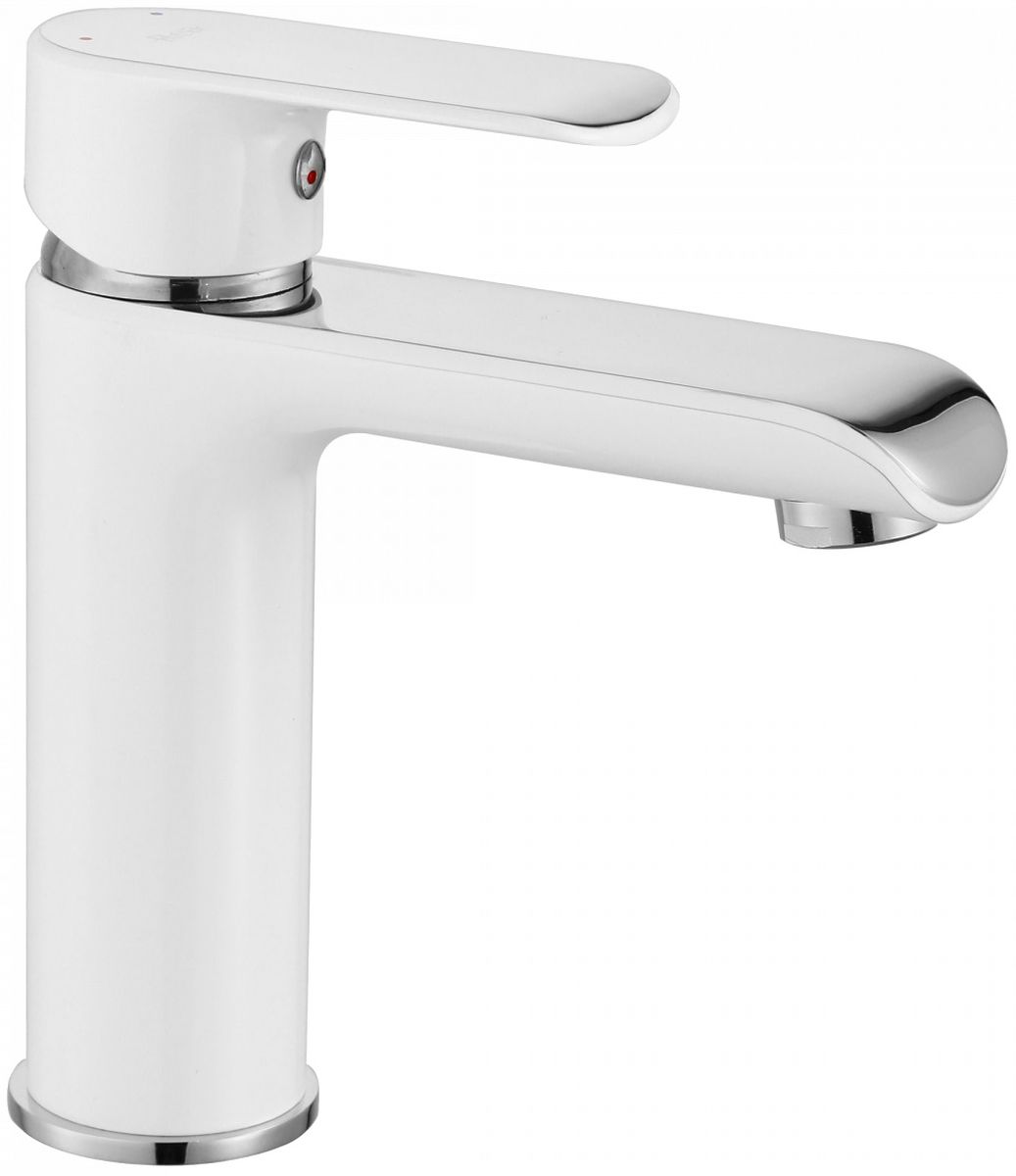 Rea Bloom waschbeckenhahn stehend chrom-weiß REA-B9915