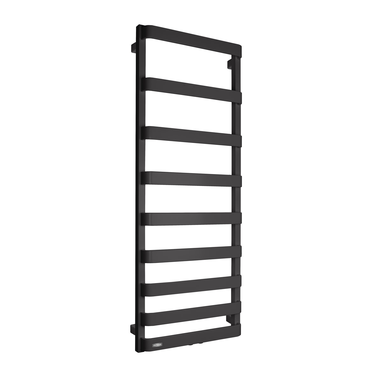 Oltens Varme Badezimmerheizkörper dekorativ 129.5x50 cm schwarz 55002300