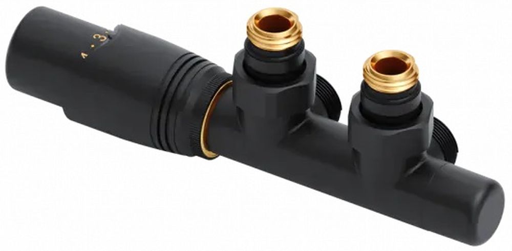 Excellent Volaro 2.0 Thermostatset schwarz GREX.VO2.50L.BL