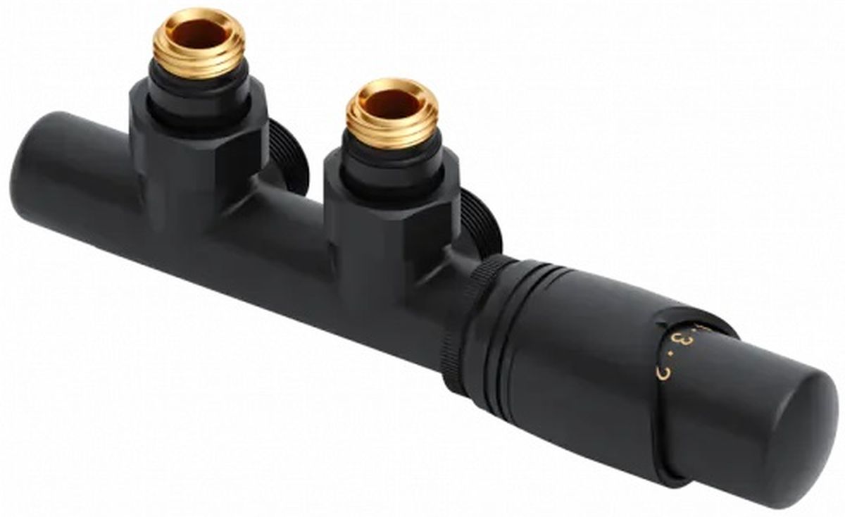 Excellent Volaro 2.0 Thermostatset schwarz GREX.VO2.50P.BL