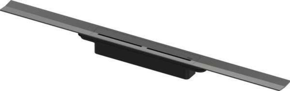 Tece Drainprofile Duschrinne 100 cm schwarz-chrom 671001