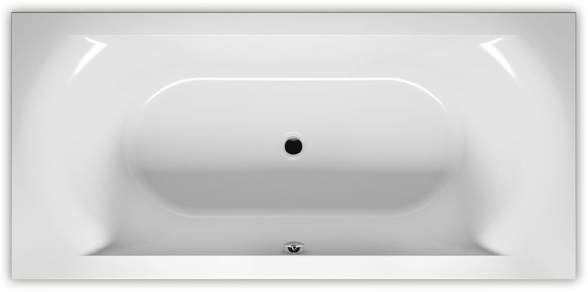 Riho Linares Rechteckige Badewanne 180x80 cm weiß B142001005
