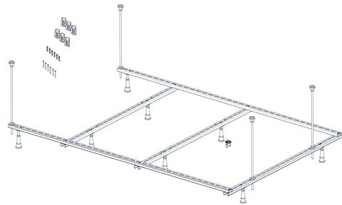 Riho Savona Badewannenbeine 207100
