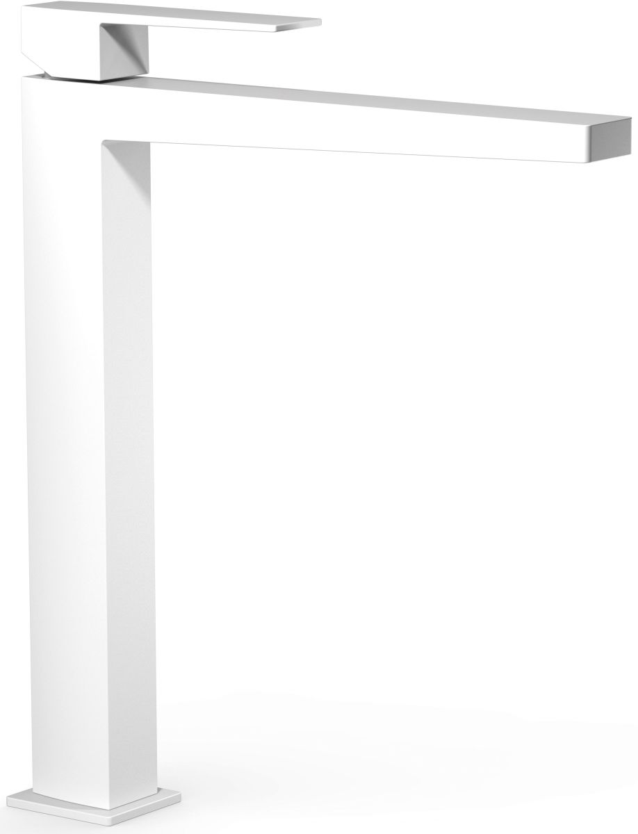 Tres Slim Exclusive Waschtischarmatur Stehend weiß 20210305BM
