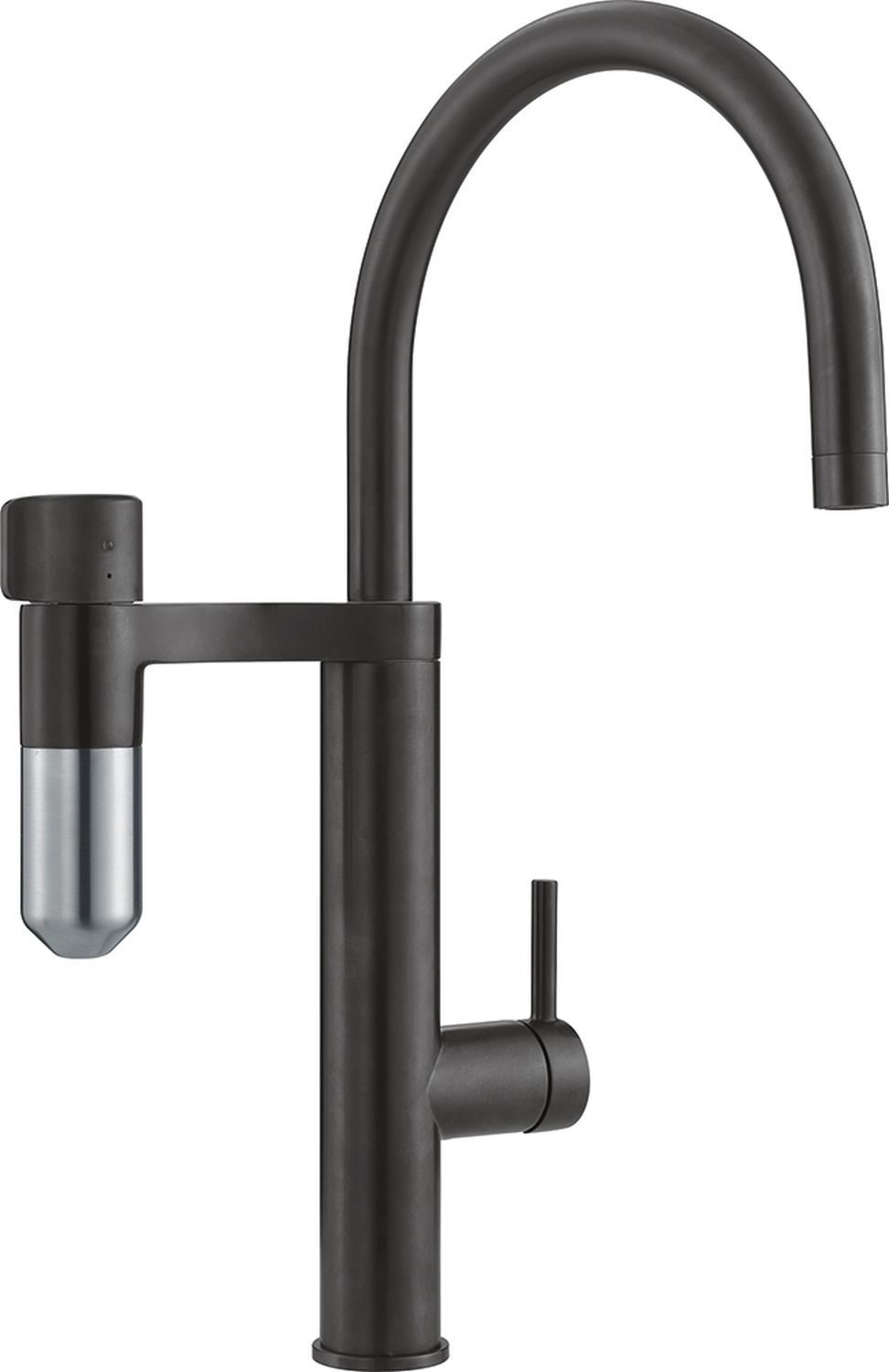 Franke Vital Küchenarmatur Stehend edelstahl-schwarz 120.0621.312