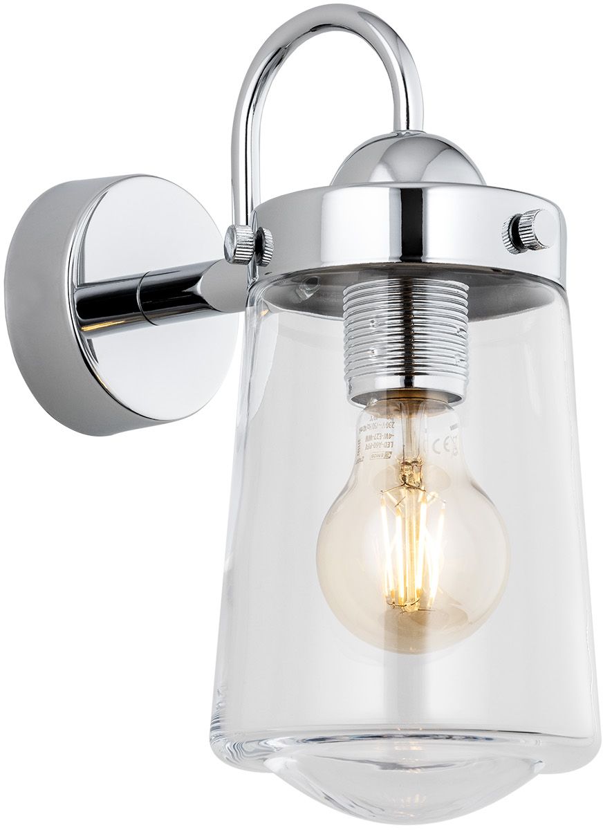 Argon Pasadena Leuchter 1x15 W chrom-transparent 4719