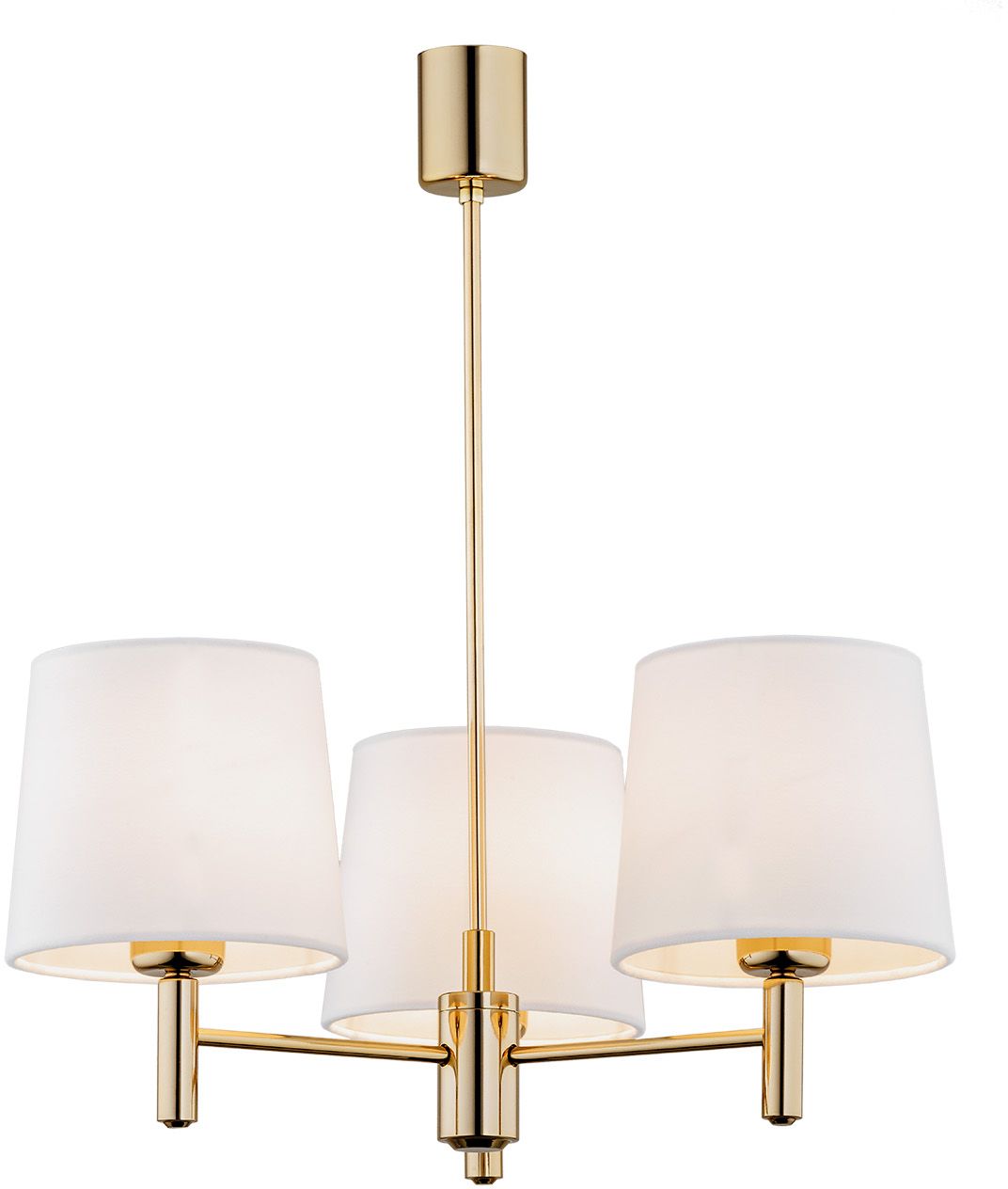 Argon Ponte Plus Deckenlampe 3x15 W weiß-messing 6110