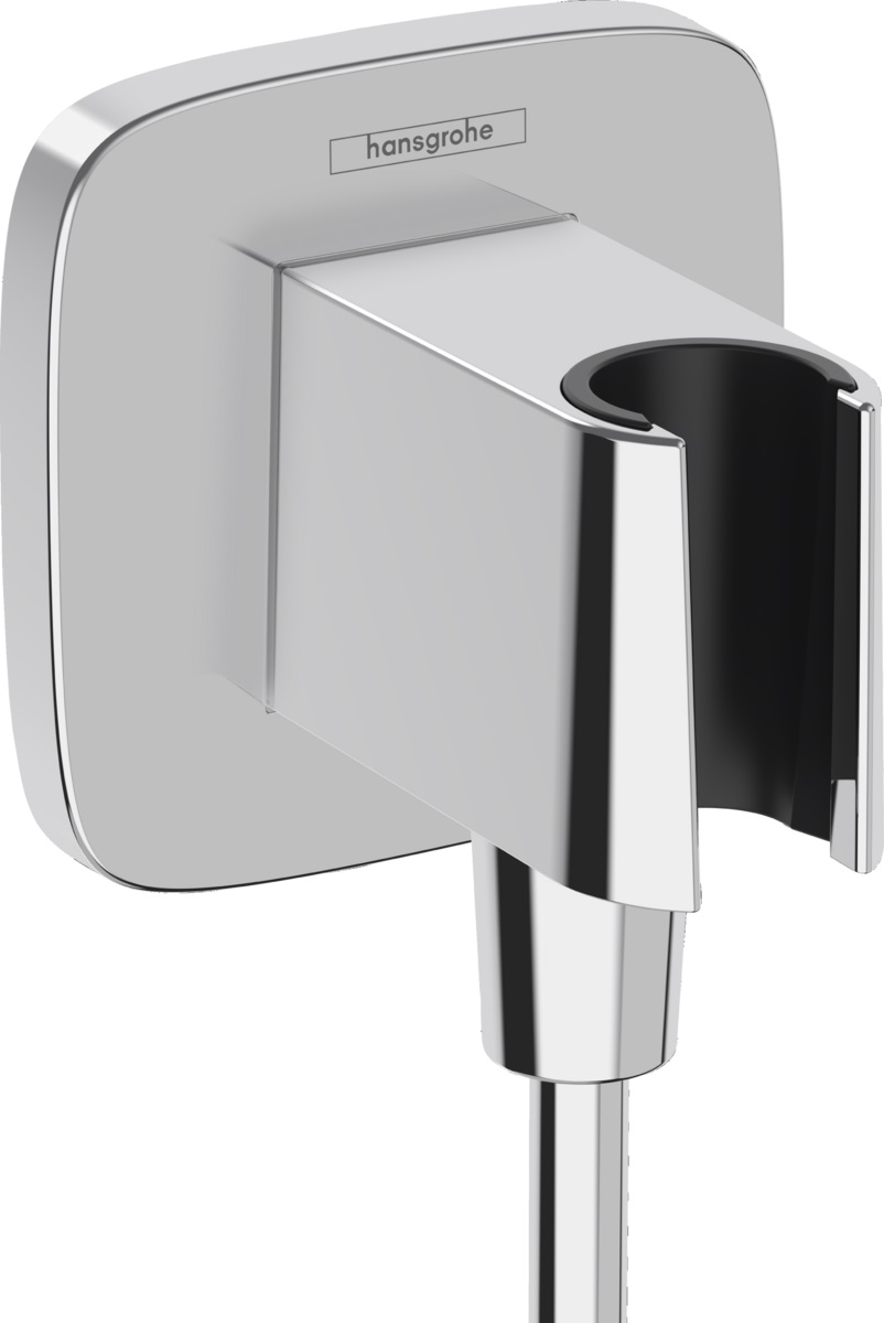 Hansgrohe Fixfit Winkelanschluss mit Griff chrom 26887000