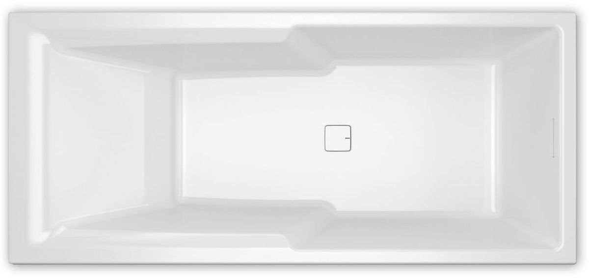 Riho Still Shower Rechteckige Badewanne 180x80 cm weiß B103001005