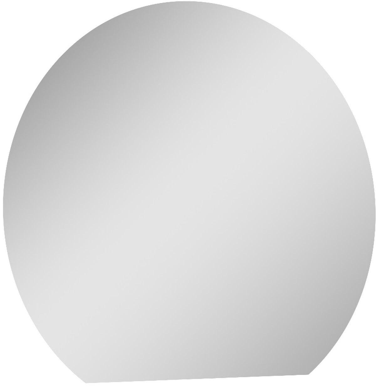 Elita Round Cut Spiegel 100x90 cm mit Beleuchtung mit Spiegelheizung RE068512000010