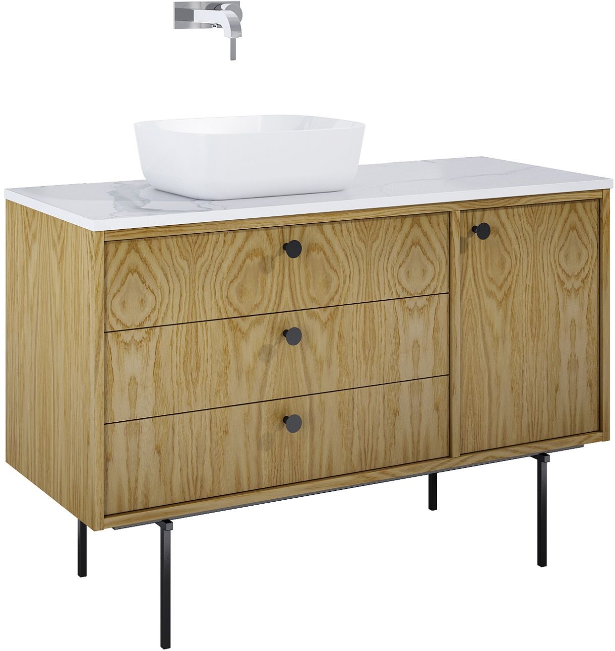 Elita Legacy Kabinett 120x45.6x54 cm Unterschrank hängend eiche RE011200096690