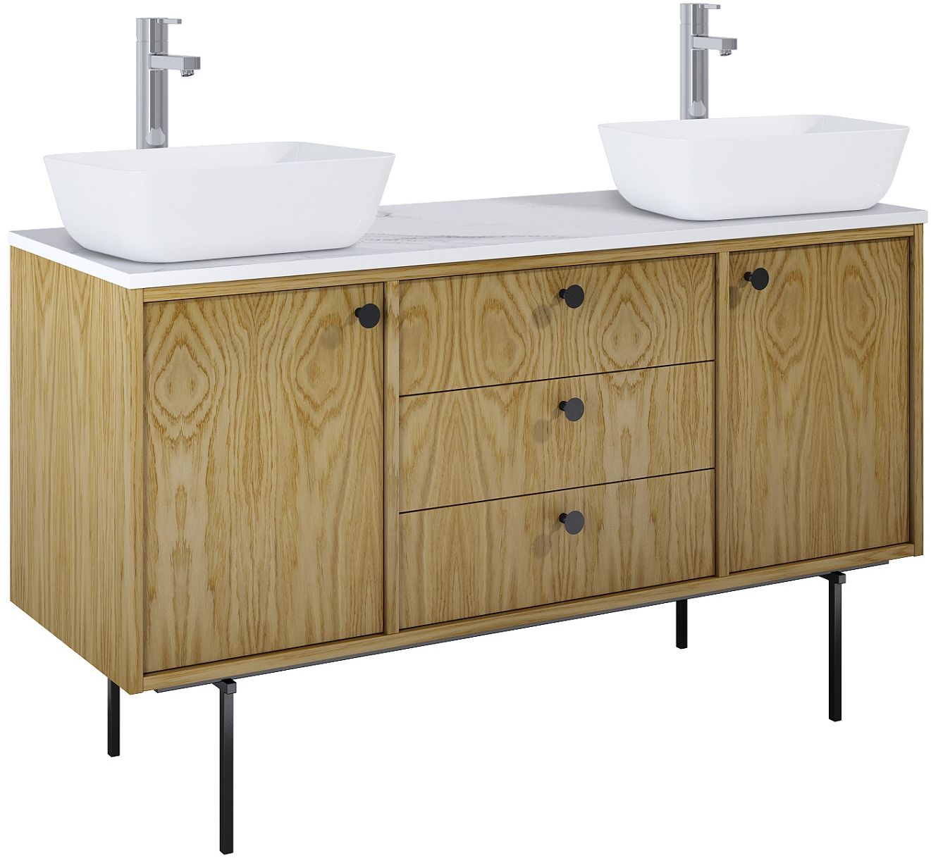 Elita Legacy Kabinett 140x45.6x54 cm Unterschrank hängend eiche RE011401096690