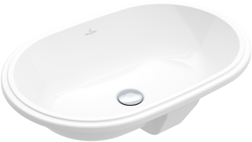Villeroy & Boch Architectura Waschbecken 57x37.5 cm oval Unterbauwaschbecken weiß 5A7660R1