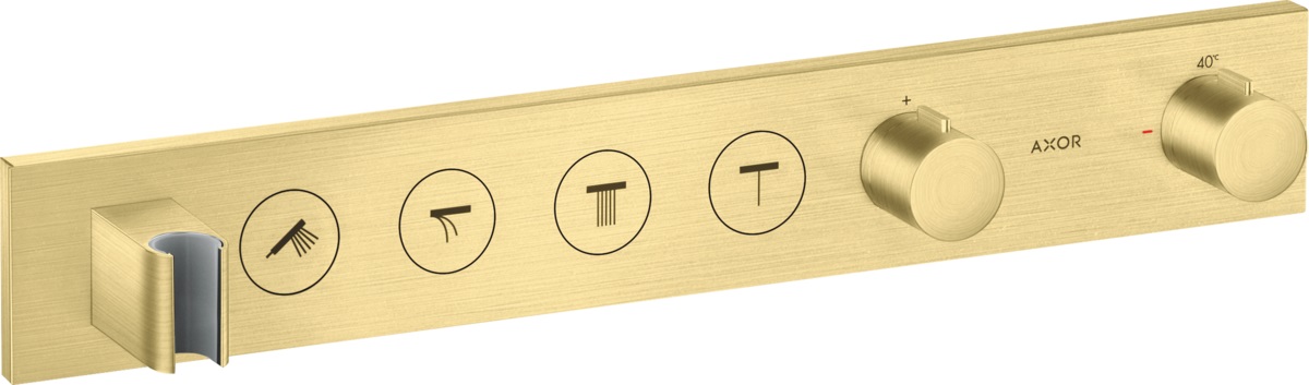 Axor ShowerSolutions Badewannen- und Duscharmatur Unterputz mit Thermostat || 18357950