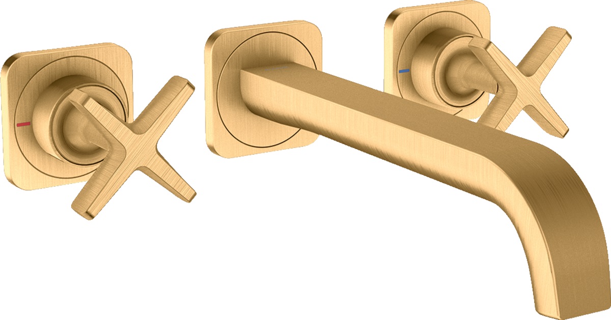 Axor Citterio E Waschtischarmatur Unterputz antikes messing/bronze 36107950