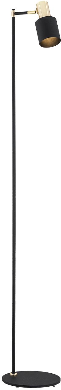 Argon Doria Stehlampe 1x15 W schwarz-messing 4259