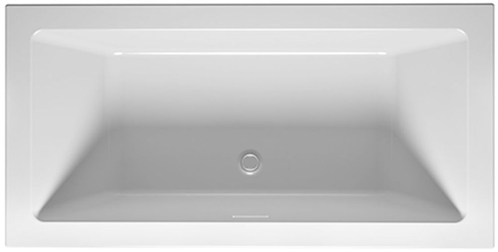 Riho Rethink Cubic Rechteckige Badewanne 200x90 cm weiß B110001005
