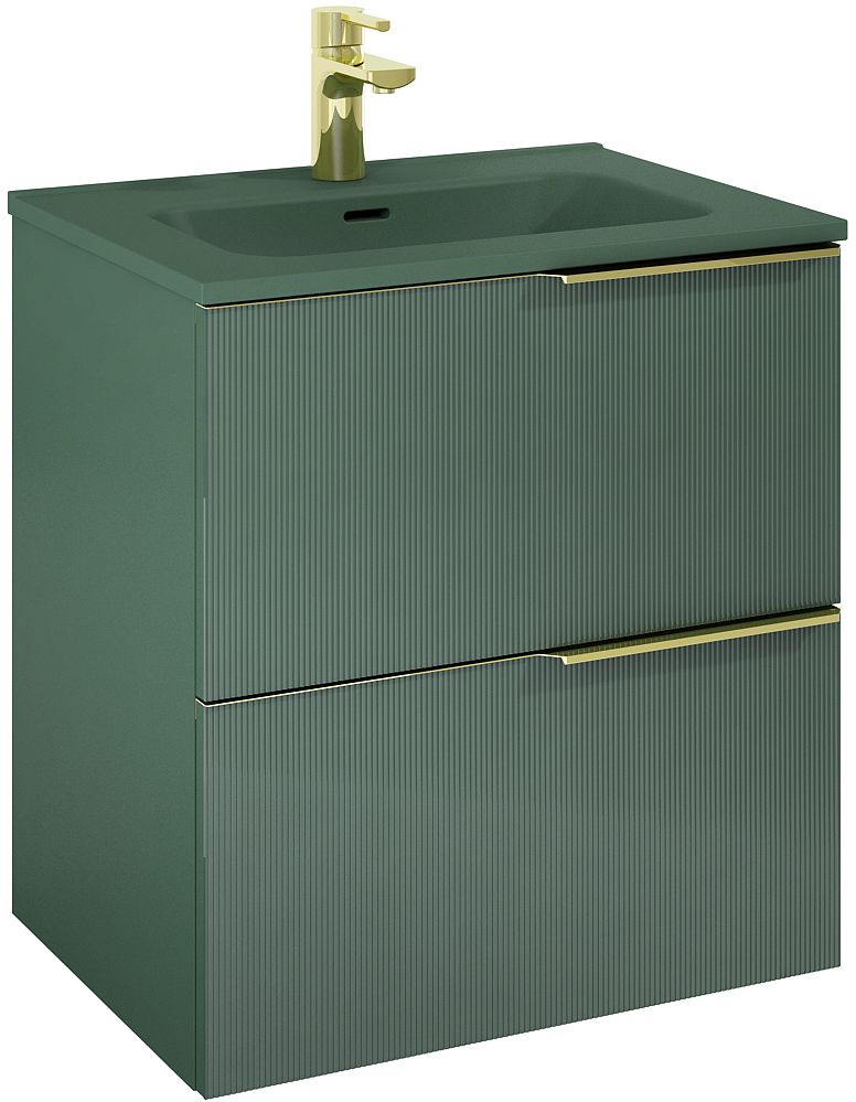 Elita Soho Kabinett 60x45.3x63.5 cm Unterschrank hängend grün RE010604047010