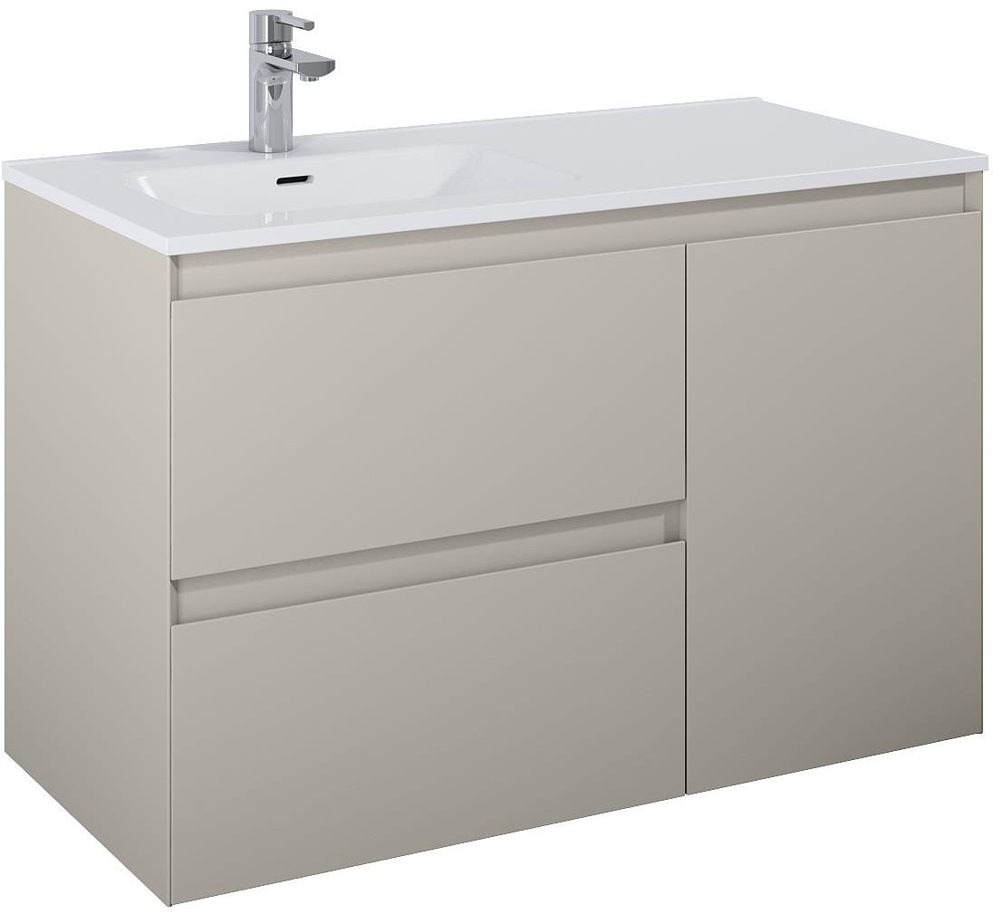 Elita Split Kabinett 100x45.8x63.5 cm Unterschrank hängend beige RE011006057020