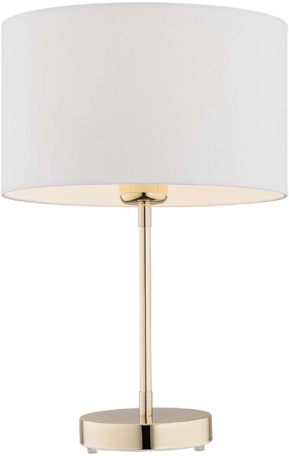Argon Karin Tischlampe 1x15 W weiß-messing 4301
