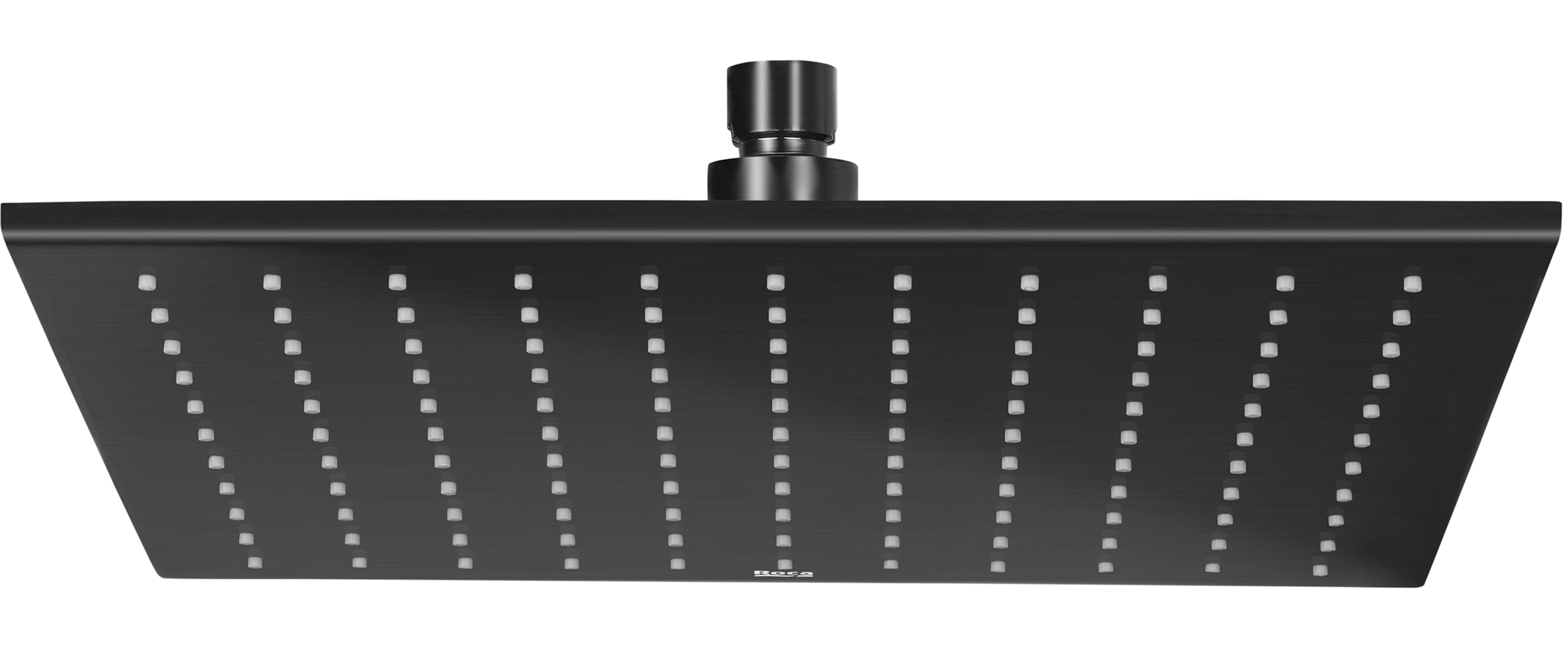 Roca Rainsense Kopfbrause 30x30 cm quadratisch schwarz A5B4050NM0