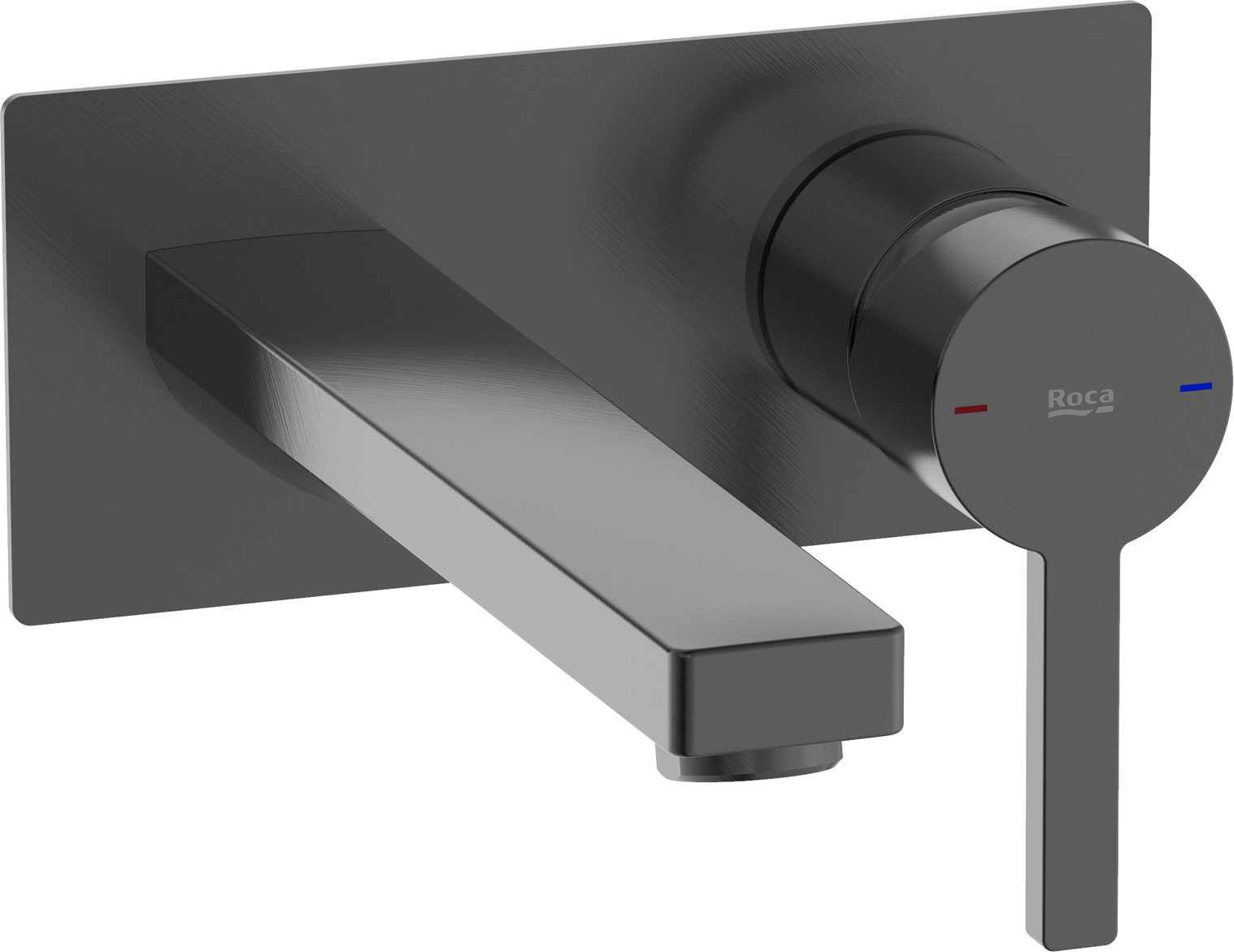 Roca Naia Black Waschtischarmatur Unterputz schwarz A5A3596NM0