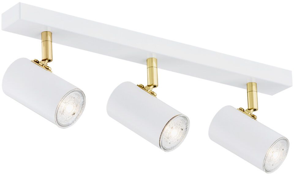 Argon Lagos Deckenlampe 3x5 W weiß-messing 1475